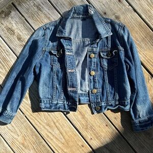 Y2K Womens American Eagle Blue Denim Jacket